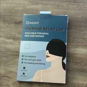 Black Skincare Cap for Migraine Relief